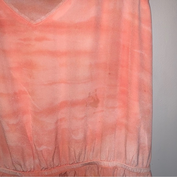 Gypsy 05 Pink and Orange Silk Maxi Dress - Picture 7 of 9